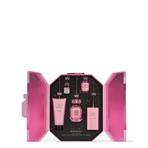 Victoria's Secret Bombshell Ultimate Fragrance 5 Piece Gift Set: 3.4oz Eau de Parfum, Mini Eau de Parfum, Candle, Lotion & Wash